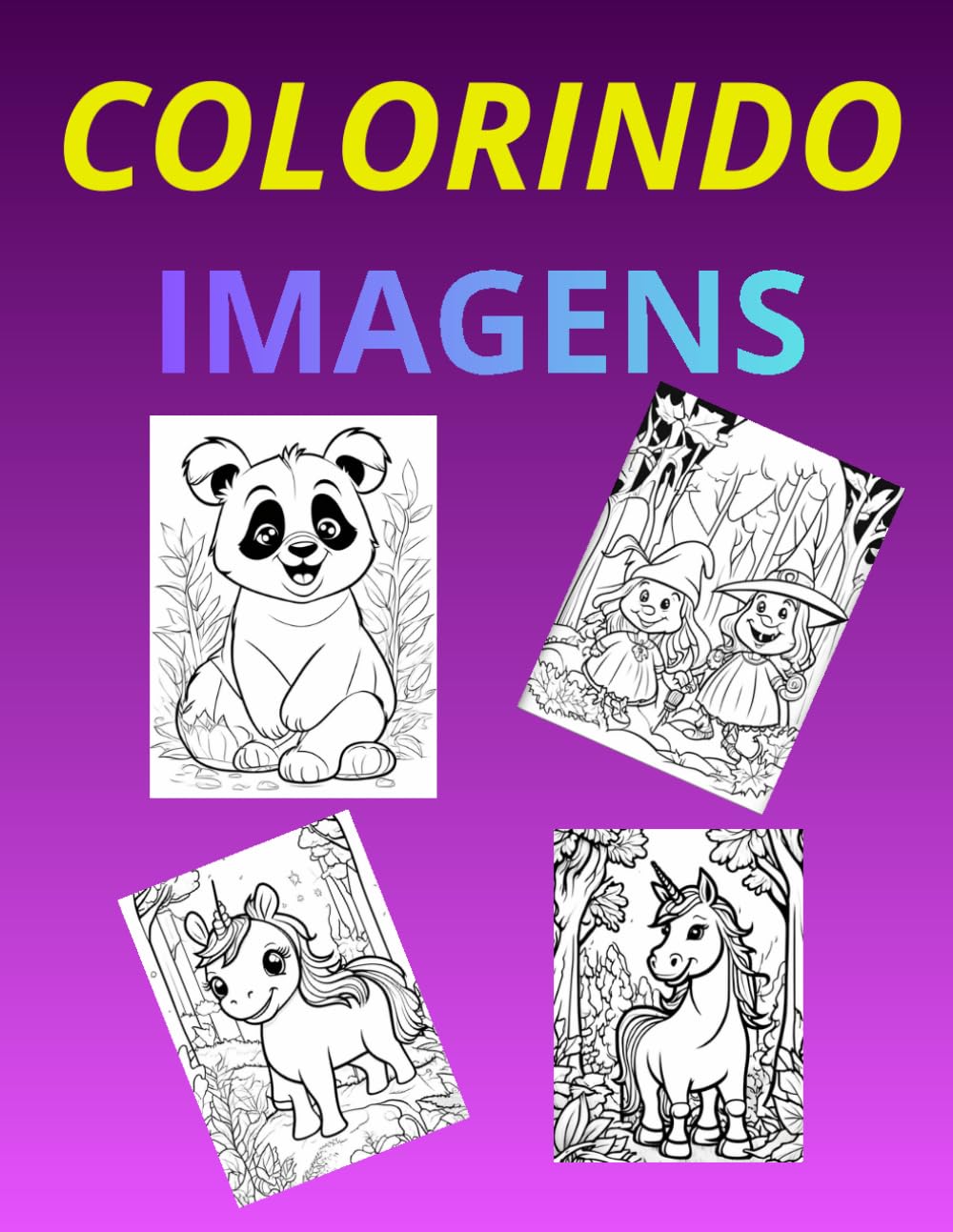 Colorindo imagens (Portuguese Edition)