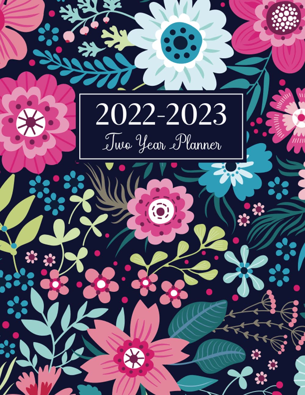 ler totalmente 2022-2023 Two Year Planner: Flower Watecolor Cover | 2 Year Calendar 2022-2023 Monthly | 24 Month Schedule Agenda Planner with Holiday | Personal or Business Appointment Book | | Large 8.5 x 11