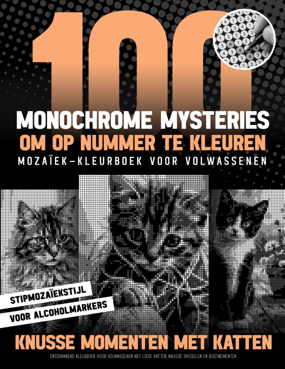capítulo por capítulo baixar 100 Monochrome Mysteries Om Op Nummer Te Kleuren - Mozaïek-Kleurboek Voor Volwassenen - Knusse Momenten Met Katten: Ontspannend Kleurboek Voor... (Inqa’s Monochrome Mysteries) (Dutch Edition)