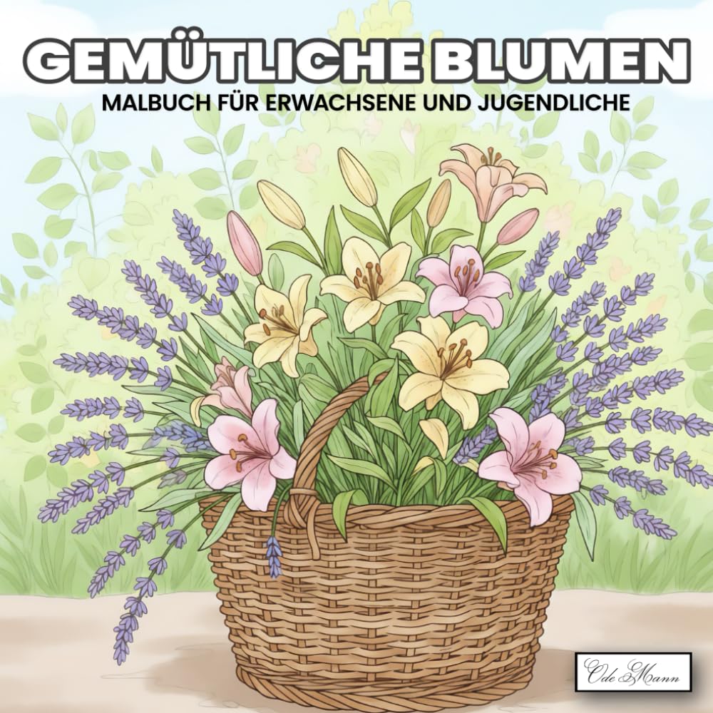 Gemütliche Blumen Malbuch für Erwachsene und Jugendliche: 60 liebevoll gestaltete Motive zum Entspannen und Wohlfühlen – fördern Sie innere Ruhe,... Lotus, Orchidee, Kirschblüte, Sonnenblume... baixar o livro de graça