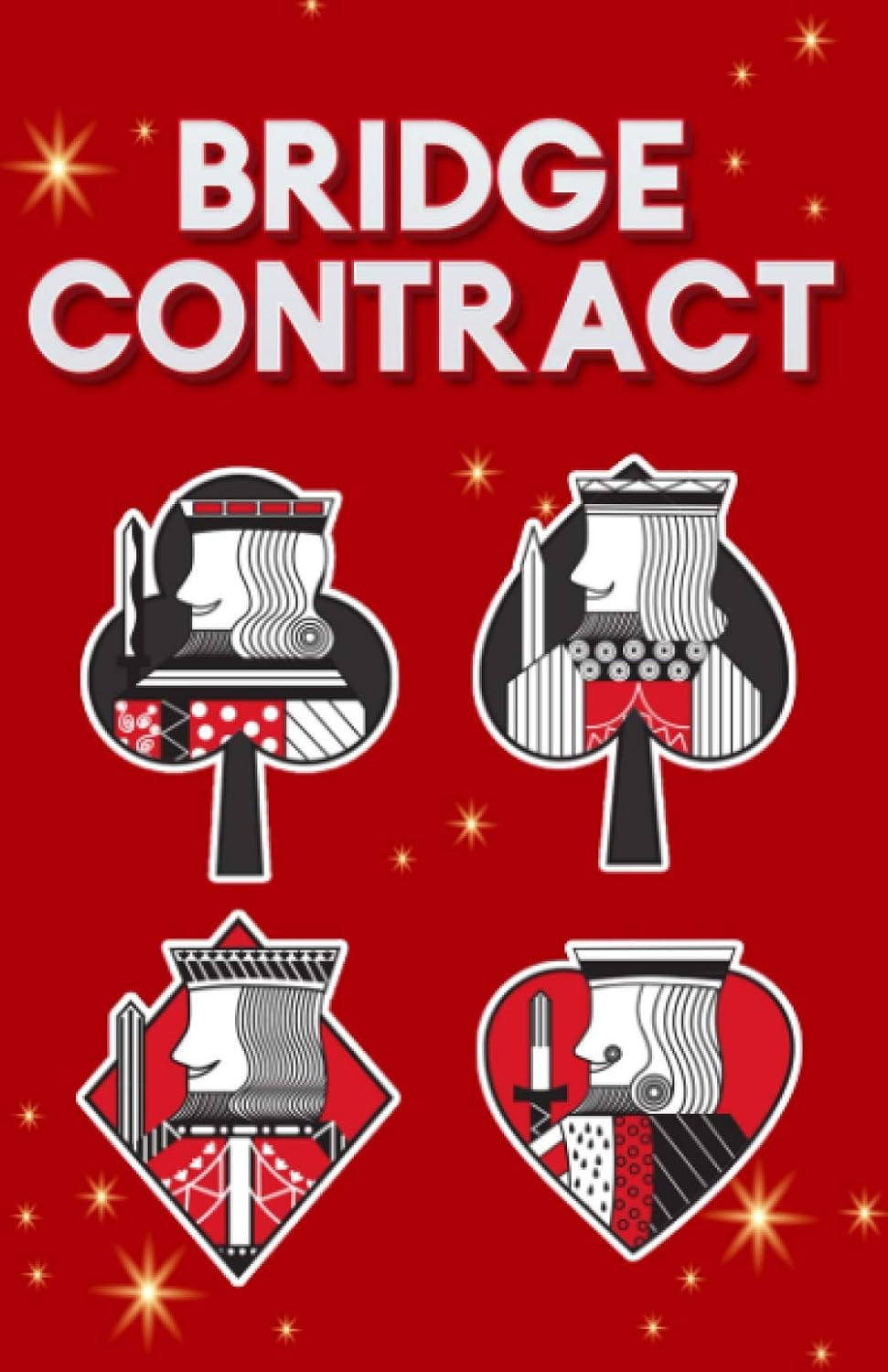 Bridge Contract: Contract Bridge Game Notebook With Contract Score Sheet Pages Gift For Card Players baixar o livro de graça