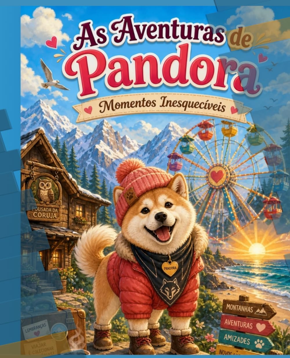 As Aventuras de Pandora: Momentos Inesquecíveis (Pandora uma Akita aventureira) (Portuguese Edition) baixar o livro de graça