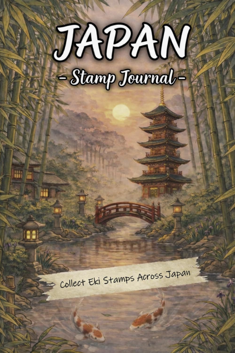 ler totalmente Eki stamp book Japan 4x6: Japan souvenir stamp book for Travel Memories Passport size