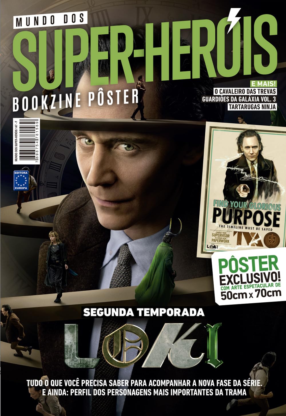 ler totalmente Loki: Segunda Temporada - Find Your Glorious Purpose - Superpôster Mundo dos Super-Heróis