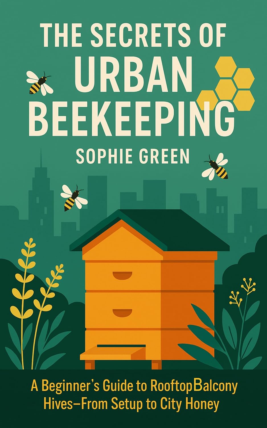 ler totalmente The Secrets of Urban Beekeeping: A Beginner's Playbook for Rooftop & Balcony Hives—From Setup to City Honey (English Edition)