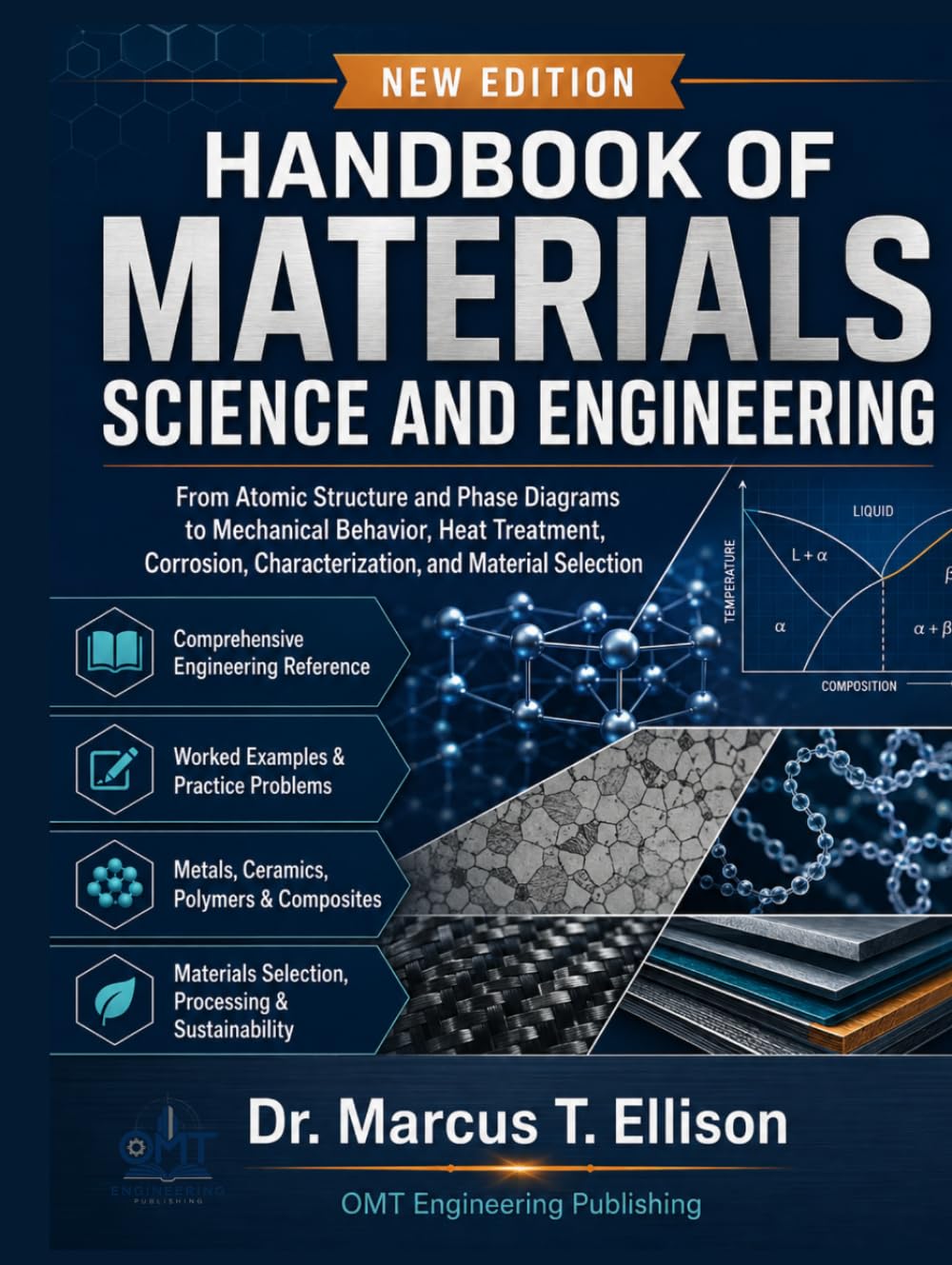 ler totalmente Handbook of Materials Science and Engineering: From Atomic Structure and Phase Diagrams to Mechanical Behavior, Heat Treatment, Corrosion, Characterization, and Material Selection