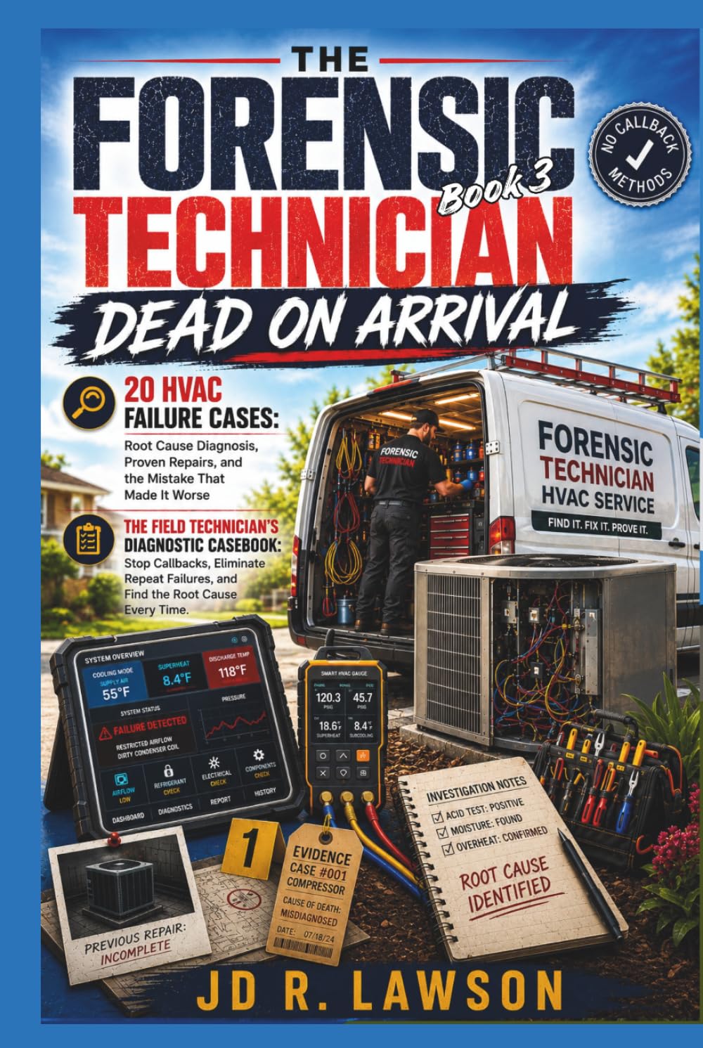 ler totalmente The Forensic Technician: Dead On Arrival: 20 HVAC Failure Cases — Root Cause Diagnosis, Proven Repairs, and the Mistake That Made It Worse (The Forensic Technician Book 3)