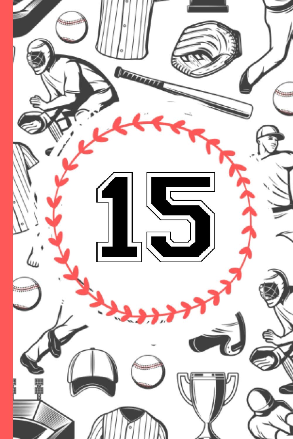 capítulo por capítulo baixar 15 Notebook Journal: Baseball Journal for Boys Monogram Jersey Number 15 Fifteen,Wide Ruled Composition Baseball Notebook,110 Pages, 6x9 Inch, Baseball Jersey 15 Fifteen