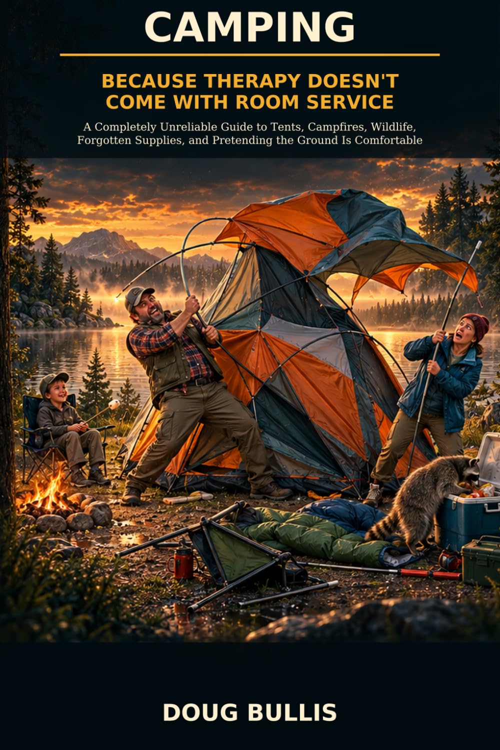 CAMPING Because Therapy Doesn't Come With Room Service: A Completely Unreliable Guide to Tents, Campfires, Wildlife, Forgotten Supplies, and Pretending the Ground Is Comfortable baixar o livro de graça