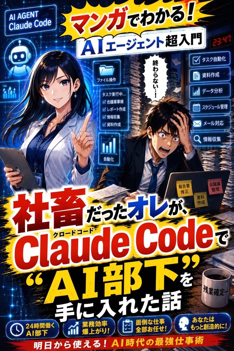 ler totalmente aiagentchounyuumon: mangadewakarushatikudattaoregaclauedecodedeaibukawoteniiretahanashiclaudecode (Japanese Edition)