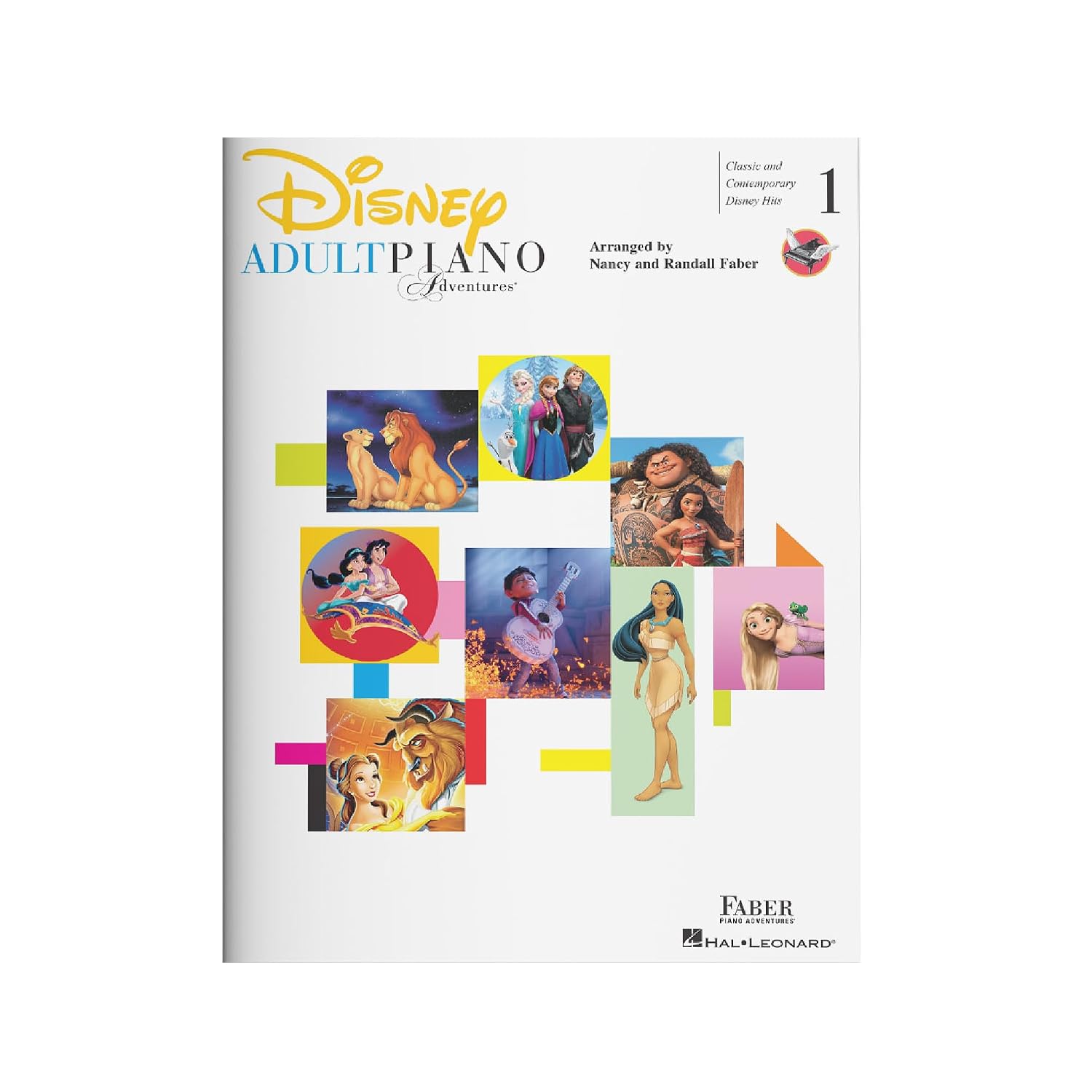 Adult Piano Adventures - Disney Book 1: Classic and Contemporary Disney Hits
