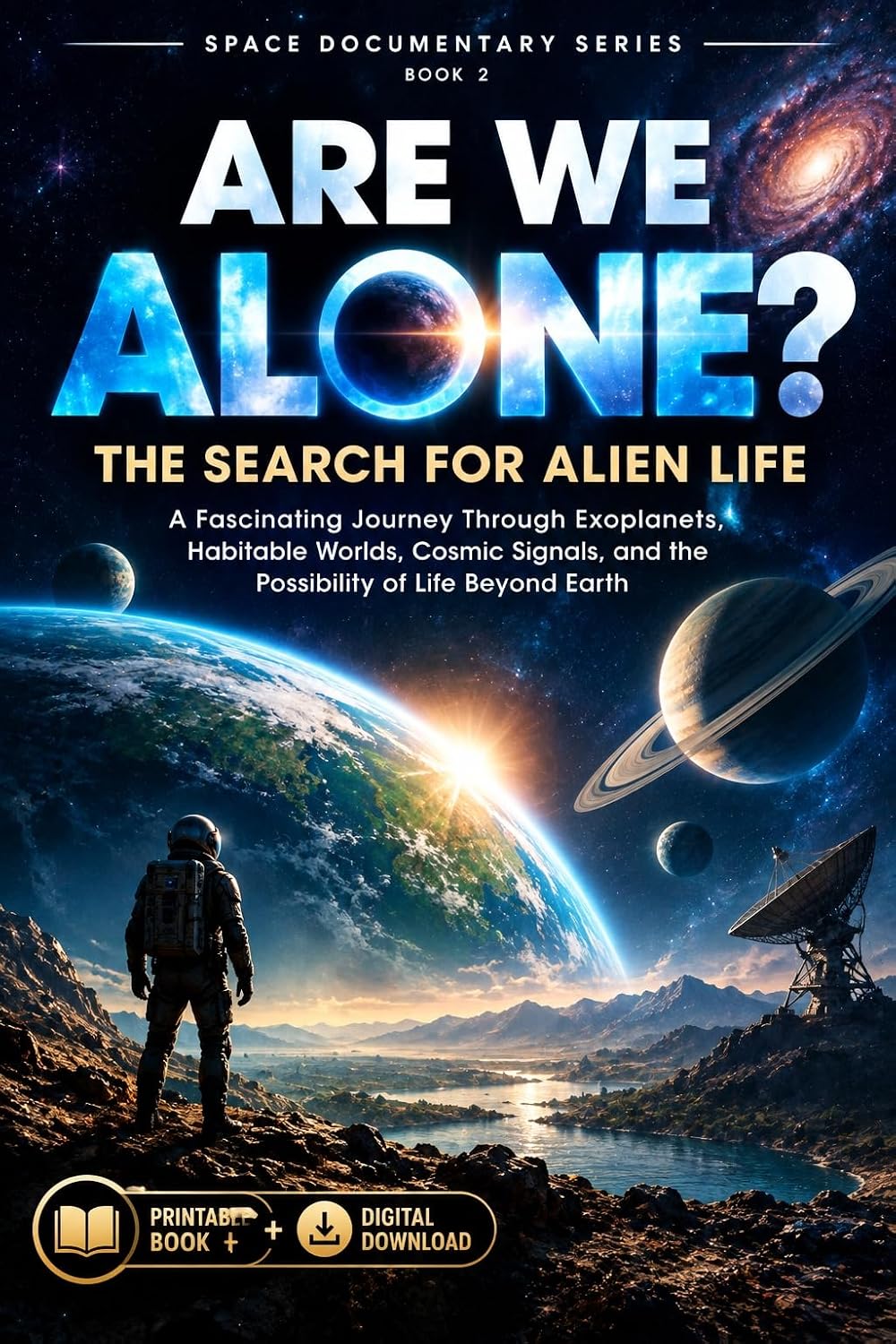 Are We Alone?: The Search for Alien Life: A Fascinating Journey Through Exoplanets, Habitable Worlds, Cosmic Signals, and the Possibility of Life Beyond Earth (English Edition)