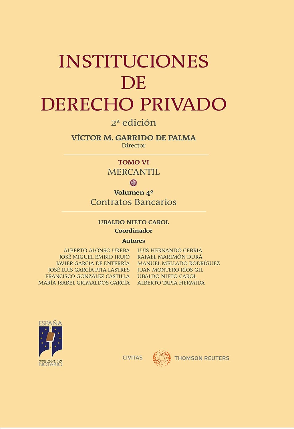 capítulo por capítulo baixar Instituciones de Derecho Privado. Tomo VI Mercantil. Volumen 4º (2.ª Edición). Contratos Bancarios (Instituciones Derecho Privado) (Spanish Edition)