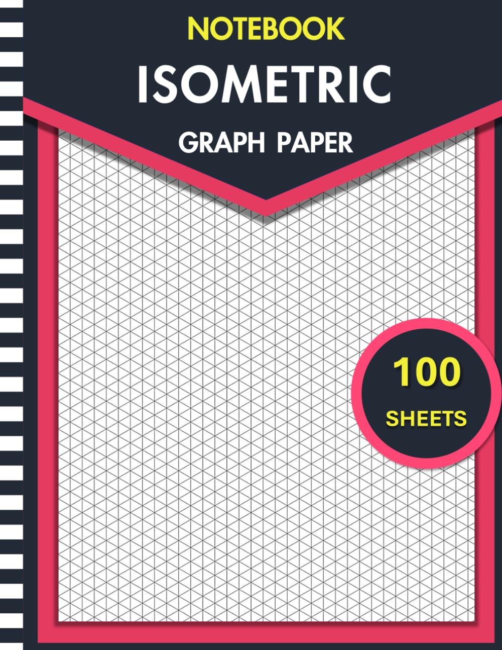 capítulo por capítulo baixar Isometric Notebook: Isometric Graph Paper Notebook - 100 Pages (8.5" x 11" Inches)