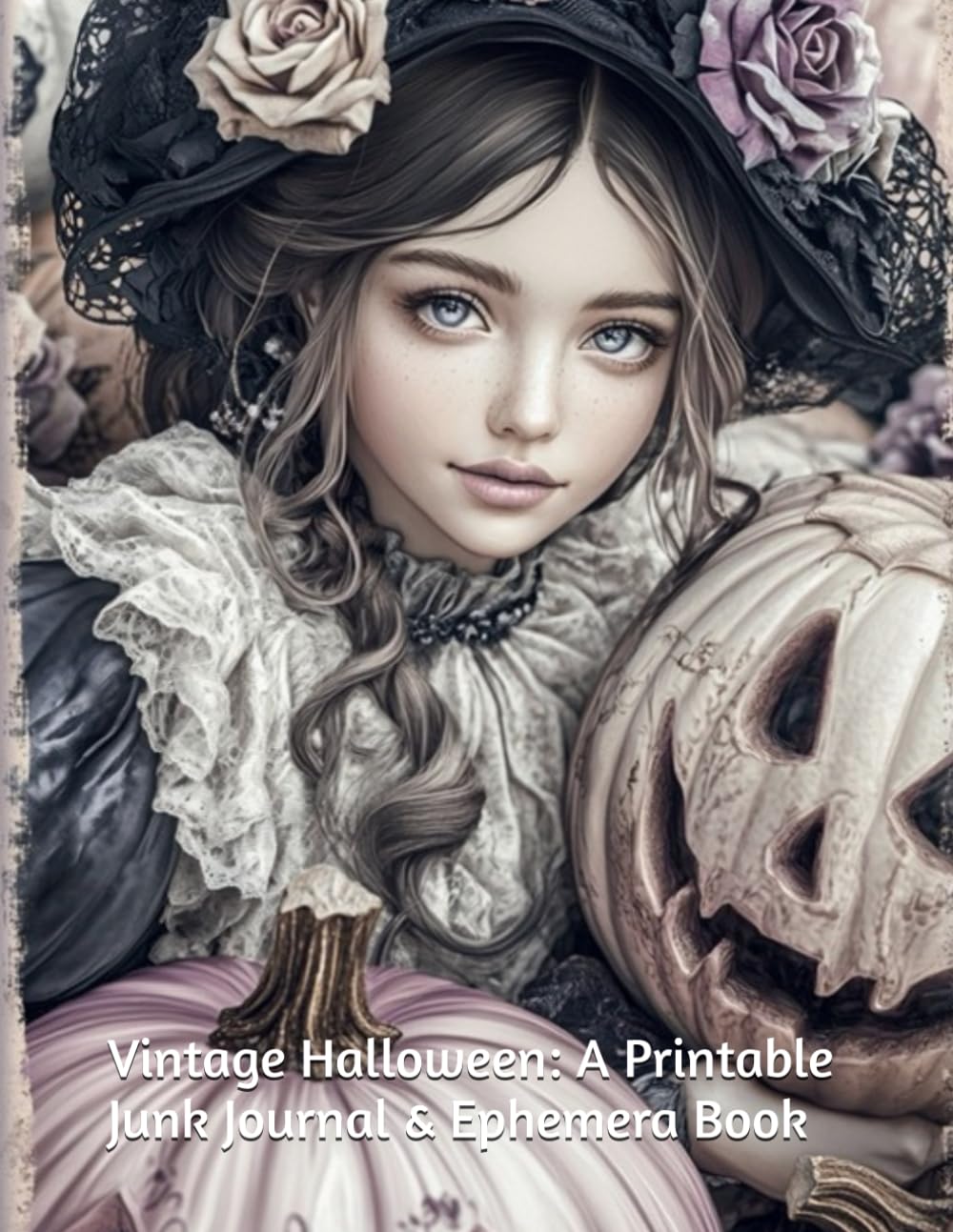 ler totalmente Vintage Halloween: A Printable Junk Journal & Ephemera Book