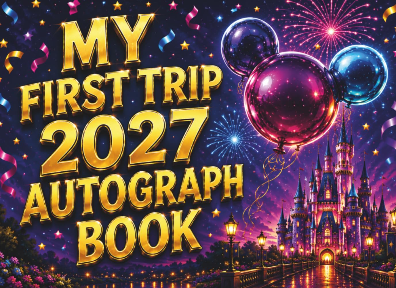 My First Trip 2027 Autograph Book: A Magical Keepsake for Kids to Collect Character Signatures, Photos, and Theme Park Vacation Memories, Girls Boys baixar o livro de graça