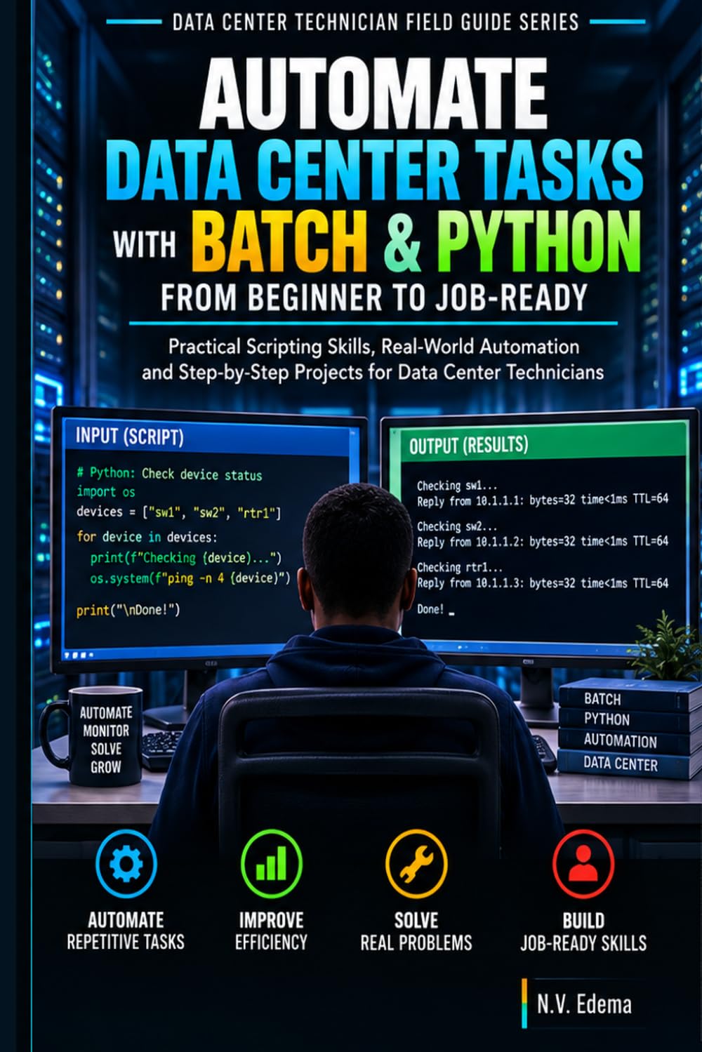 Data Center Automation & Scripting: A Practical Guide to Bash and Python Scripting, Version Control, Infrastructure as Code, Ansible, APIs, and... (N.V. Edema Data Center Career Series) baixar o livro de graça