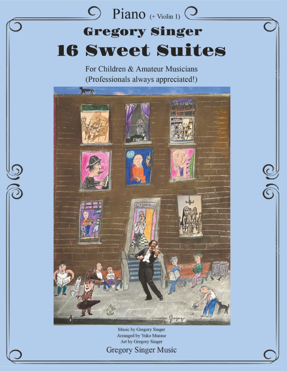 capítulo por capítulo baixar 16 Sweet Suites: Piano Quintet - Piano part: For Children and Amateur Musicians