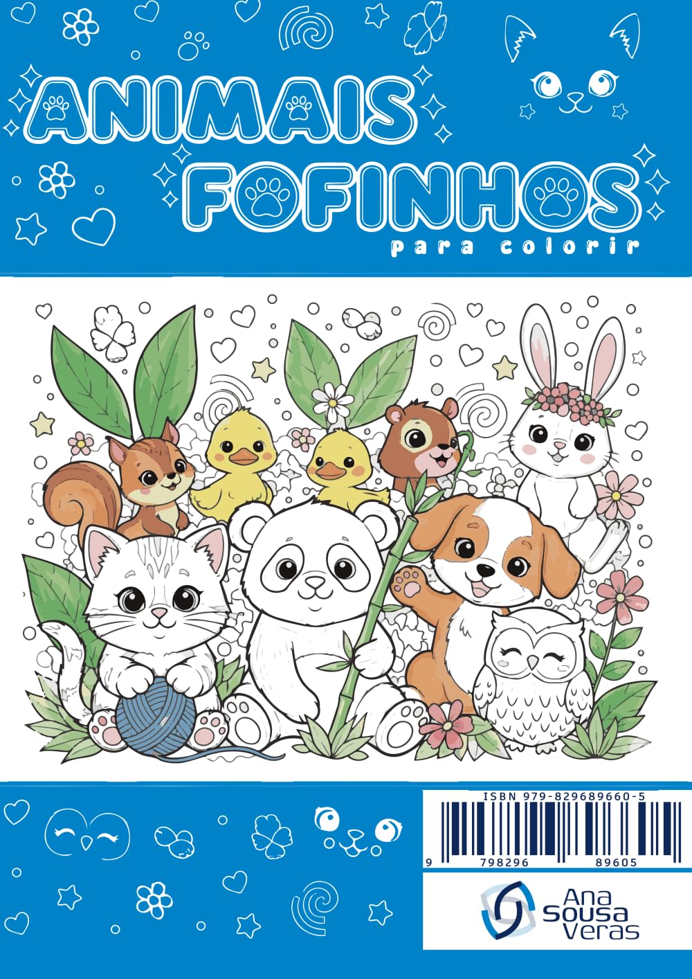 capítulo por capítulo baixar Animais fofinhos: para colorir (Livros para colorir) (Portuguese Edition)