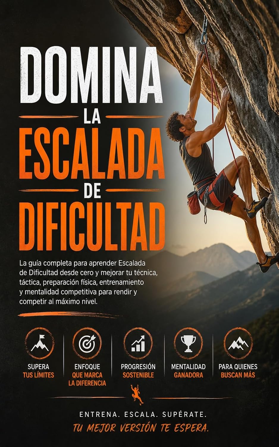 capítulo por capítulo baixar Domina la Escalada de Dificultad: La guía completa para aprender Escalada de Dificultad desde cero y mejorar tu técnica, táctica, preparación física, entrenamiento... y mentalidad competitiva (Spanish Edition)