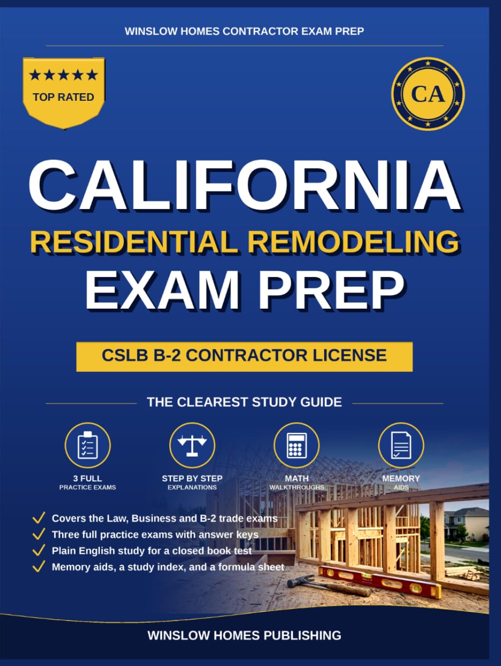 California Residential Remodeling Contractor Exam Prep: The Closed-Book Study System for the CSLB Law and Business and B-2 Trade Exams, With Practice... Aids (Winslow Homes Contractor Exam Prep) baixar livro de graça