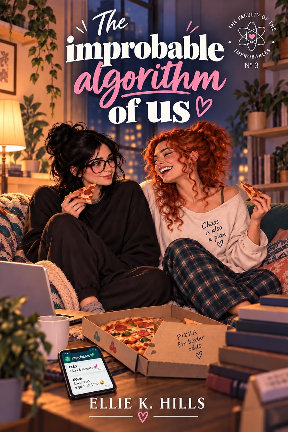 ler totalmente The Improbable Algorithm of Us: A Sapphic STEM Romance (The Improbable Club, Book 3) (The Improbables Club) (English Edition)