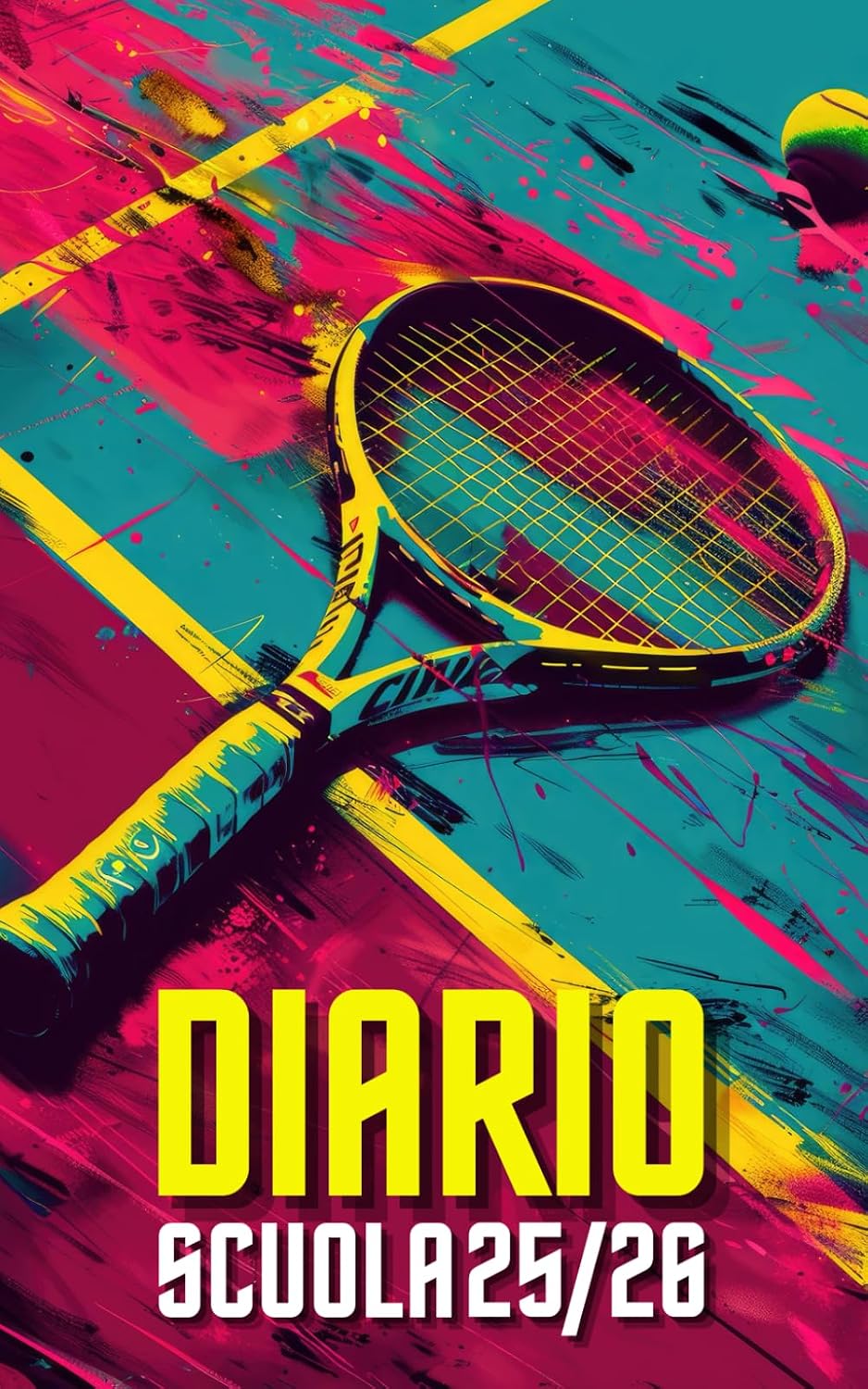 capítulo por capítulo baixar Diario scuola 2025 2026 Tennis: Pianificatore giornaliero per ragazze e ragazzi | Materiale scolastico medie elementari superiori università Copertina Sport con racchetta (Italian Edition)