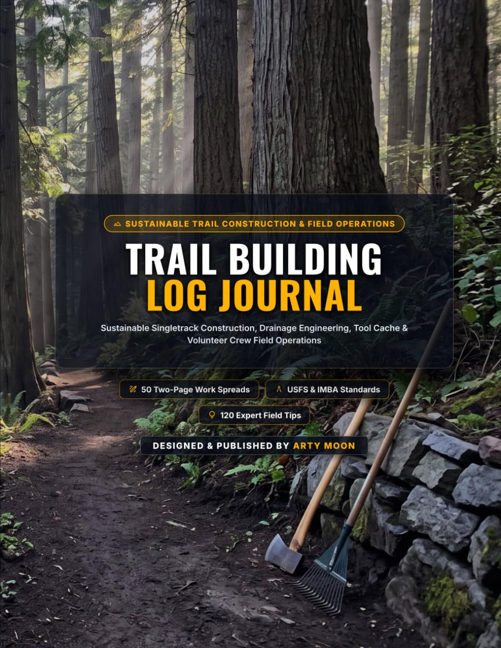 capítulo por capítulo baixar Trail Building Log Journal: Sustainable Singletrack Construction, Drainage Engineering, Tool Cache & Volunteer Crew Field Operations
