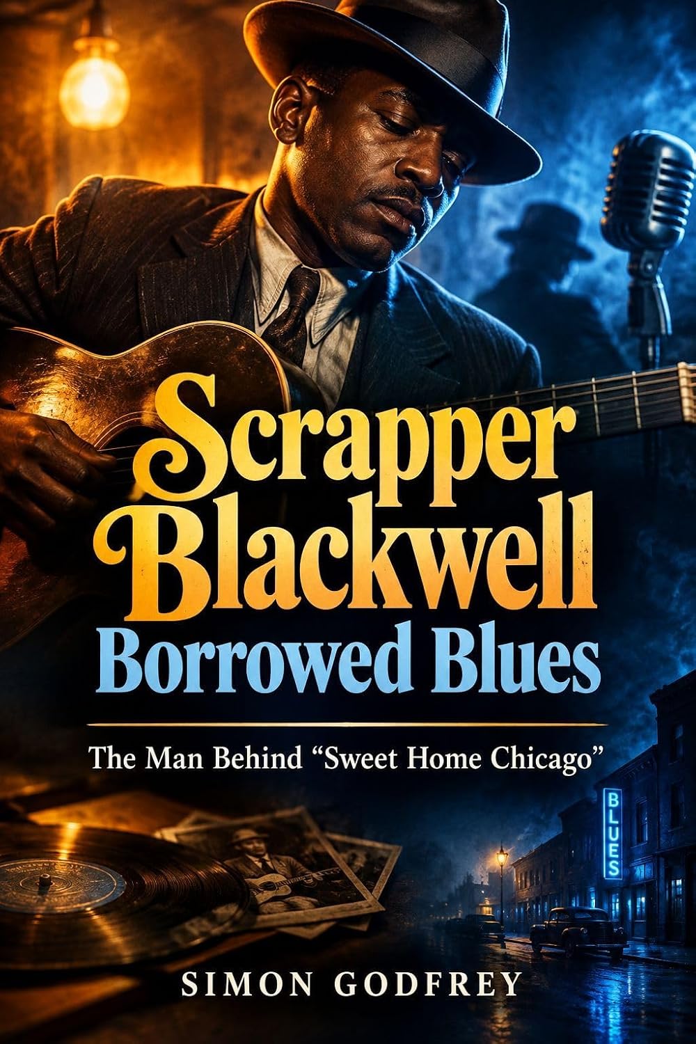 ler totalmente Scrapper Blackwell: Borrowed Blues: The Man Behind "Sweet Home Chicago" (The Roots of the Blues) (English Edition)