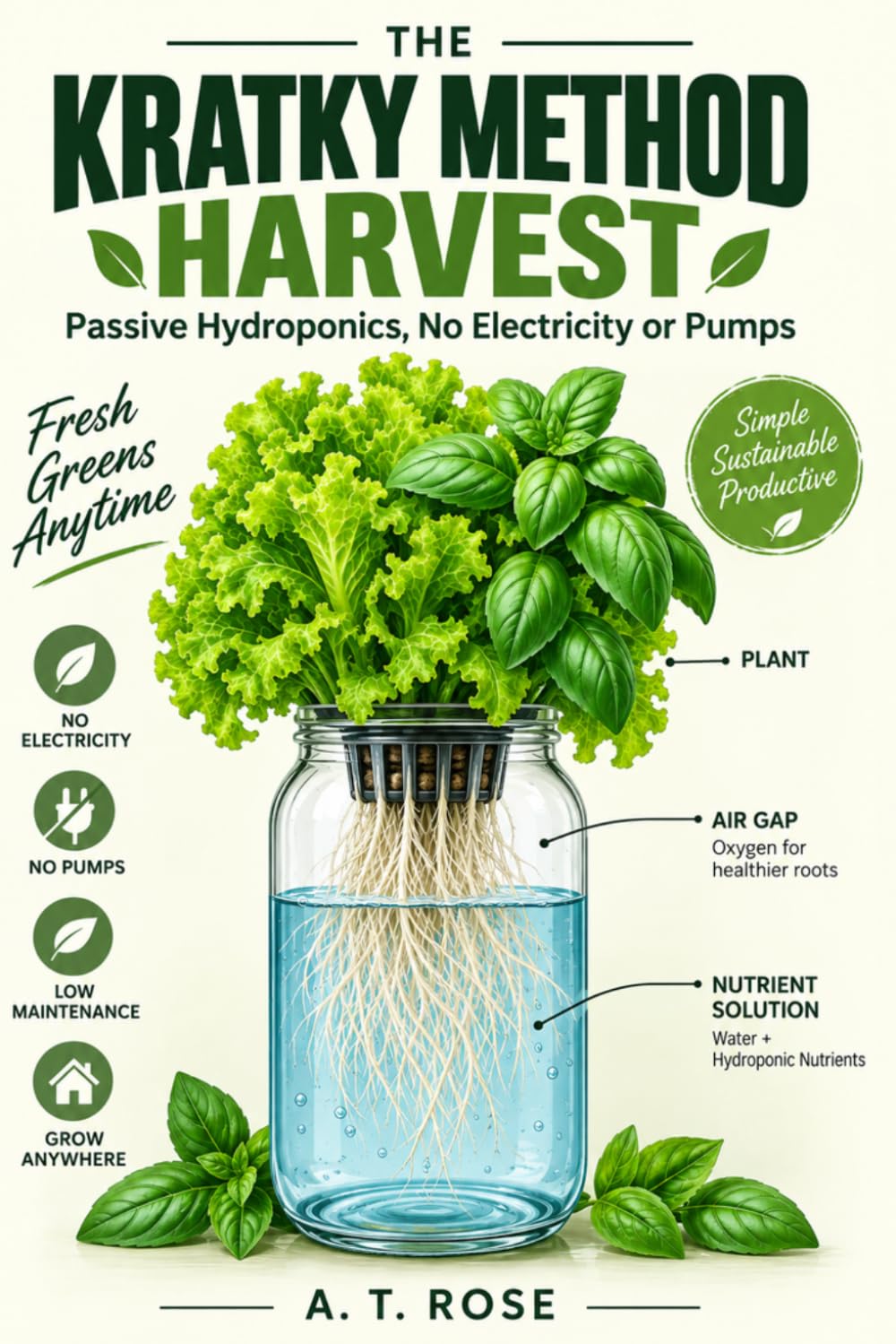 The Kratky Method Harvest: Passive Hydroponics, No Electricity or Pumps baixar o livro de graça