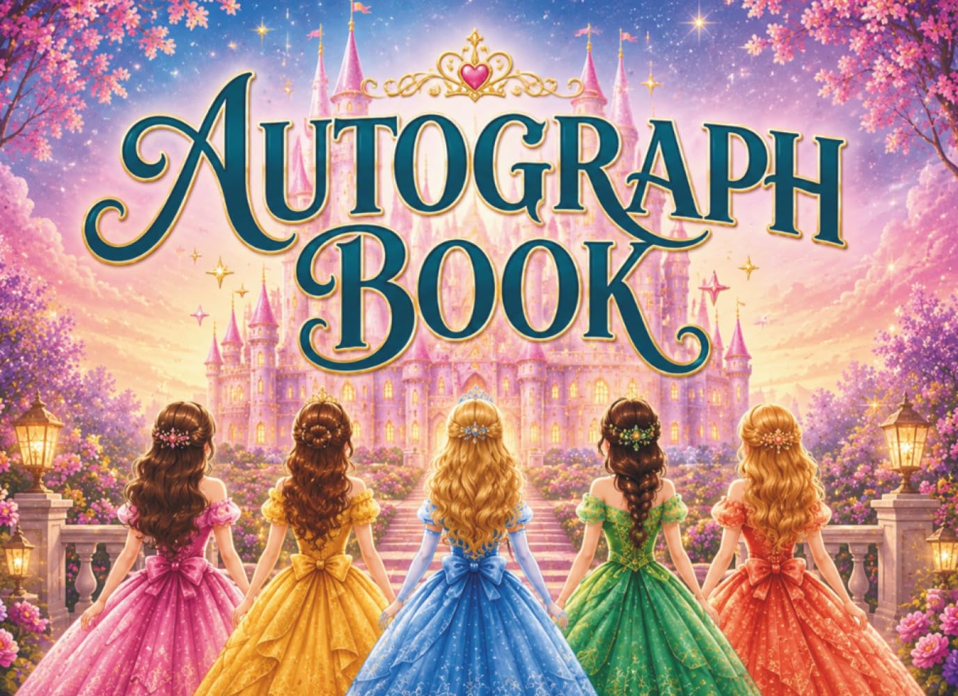 Princess Autograph Book for Girls: A Signature and Photo Memory Book for Kids to Collect Character Autographs, Princess Memories, Family Vacation Moments, and Magical Adventures baixar livro de graça