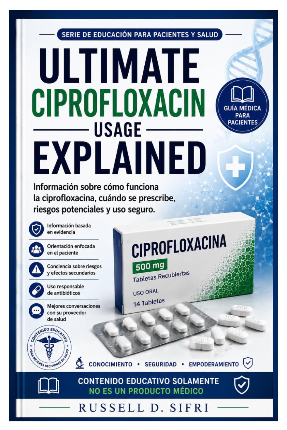 capítulo por capítulo baixar Ultimate Ciprofloxacin Usage Explained: Información sobre cómo funciona la ciprofloxacina, cuándo se prescribe, riesgos potenciales y uso seguro.