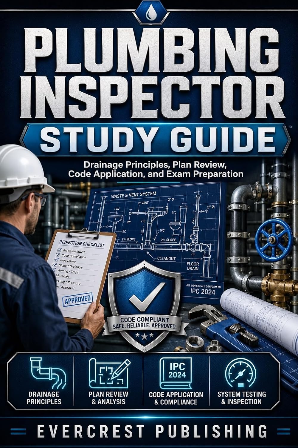 ler totalmente PLUMBING INSPECTOR STUDY GUIDE: Drainage Principles, Plan Review, Code Application, and Exam Preparation (English Edition)