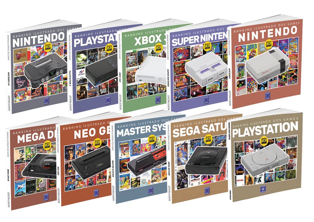 Ranking Ilustrado dos Games (Coleção - 10 volumes)