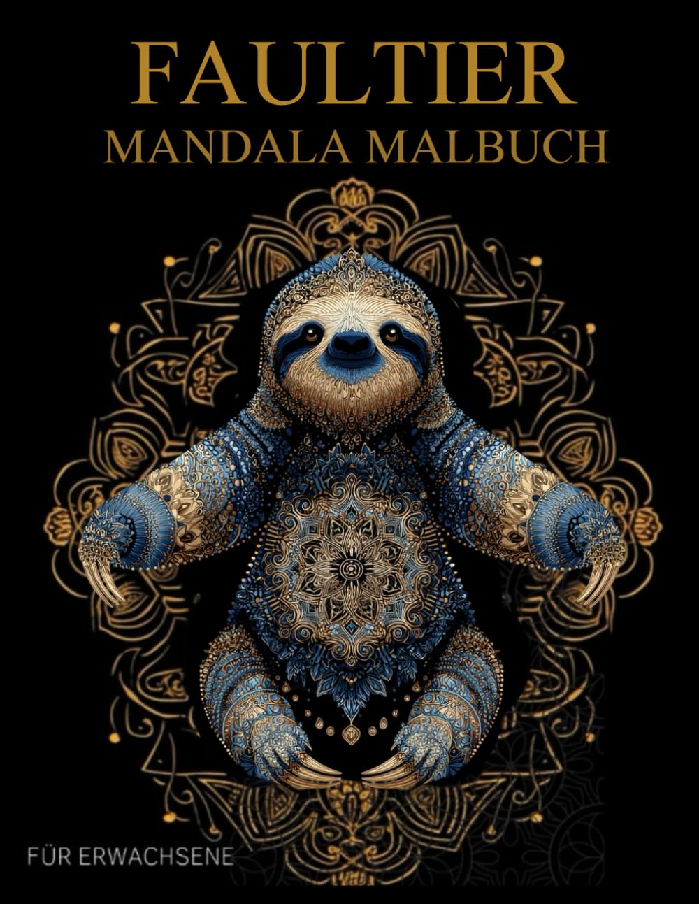 Faultier Mandala Malbuch Für Erwachsene: Faultier -Muster zum Ausmalen – Stressabbau & Entspannung (German Edition) baixar o livro de graça
