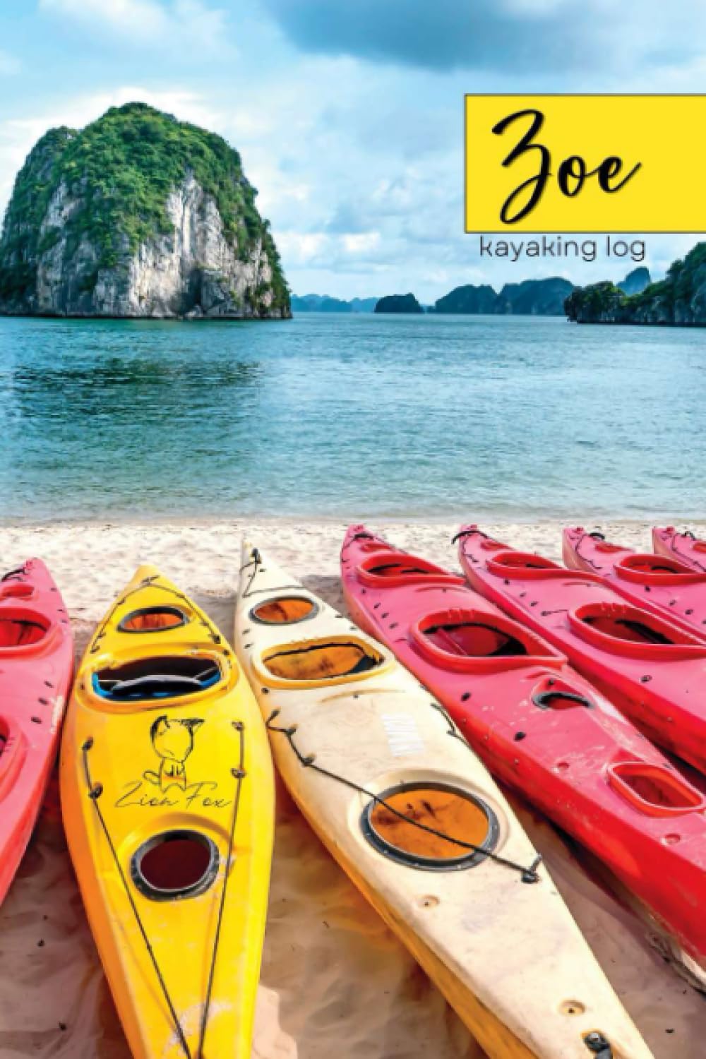 Zoe - Kayaking Log: record/track 99+ kayaking trips in this personalized notebook baixar o livro de graça