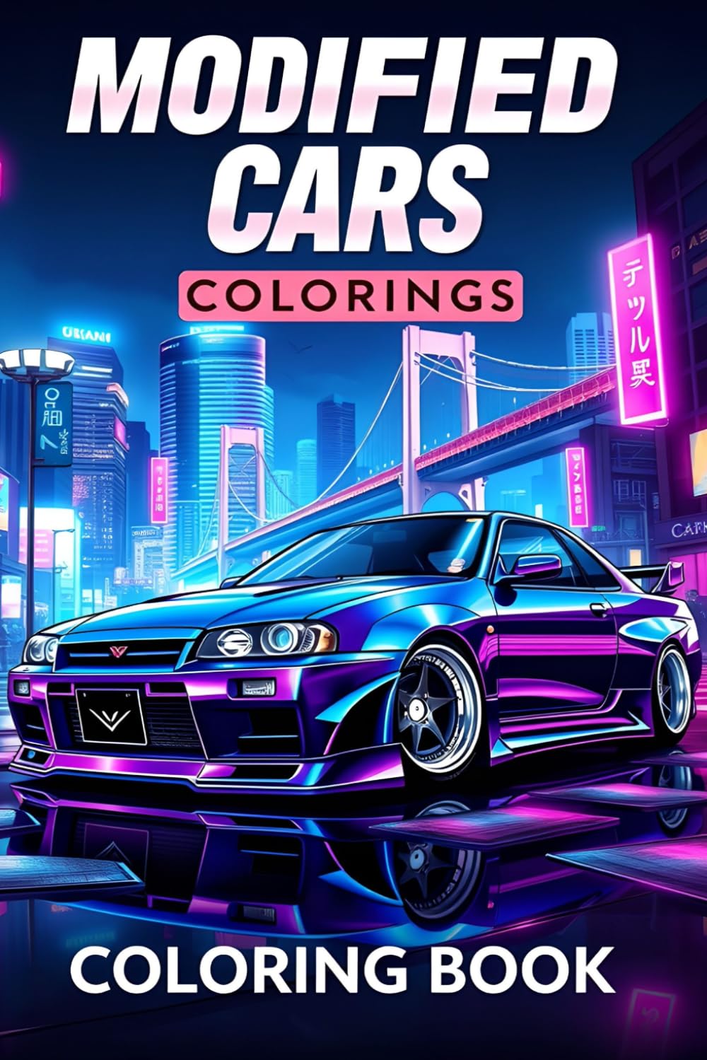 capítulo por capítulo baixar Modified Cars Coloring Book: JDM Legends: 50 Custom, Widebody, and Drift Cars from Japan Including Skyline, Supra, RX-7, Lancer Evo, and more.... Art for Adults and Teens, and Stress Relief.