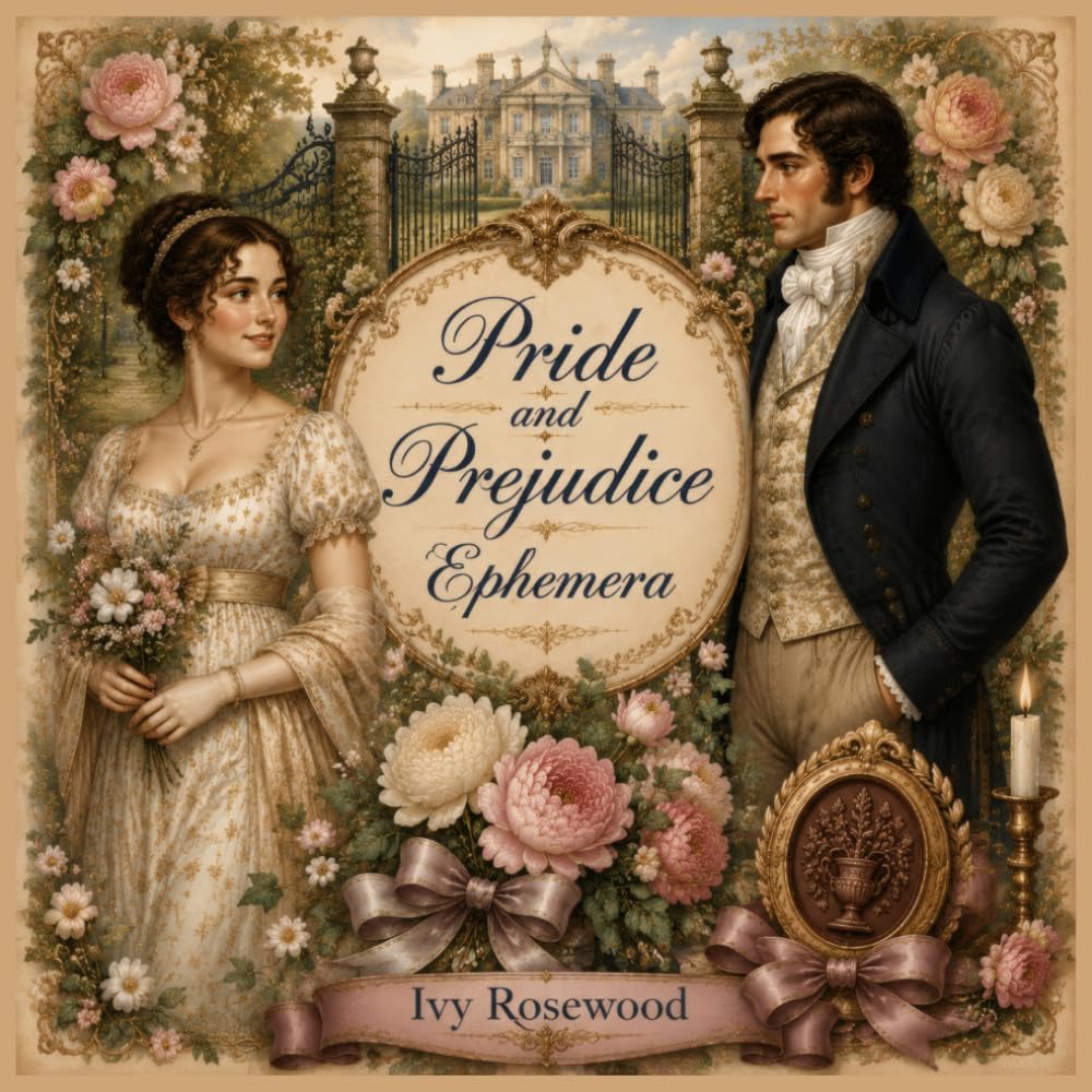 Pride and Prejudice Ephemera: 120 Illustrated Regency-Inspired Pieces Featuring Beloved Characters, Romantic Scenes, Grand Estates, and Literary Treasures for Journaling, Scrapbooking, and Collage baixar livro de graça