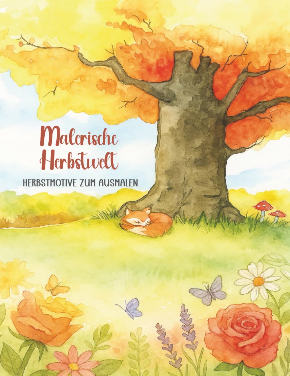 Malerische Herbstwelt – Herbstmotive zum Ausmalen: 50 Stimmungsvolle Herbstillustrationen für Entspannung, Achtsamkeit & Kreative Auszeit. baixar livro de graça