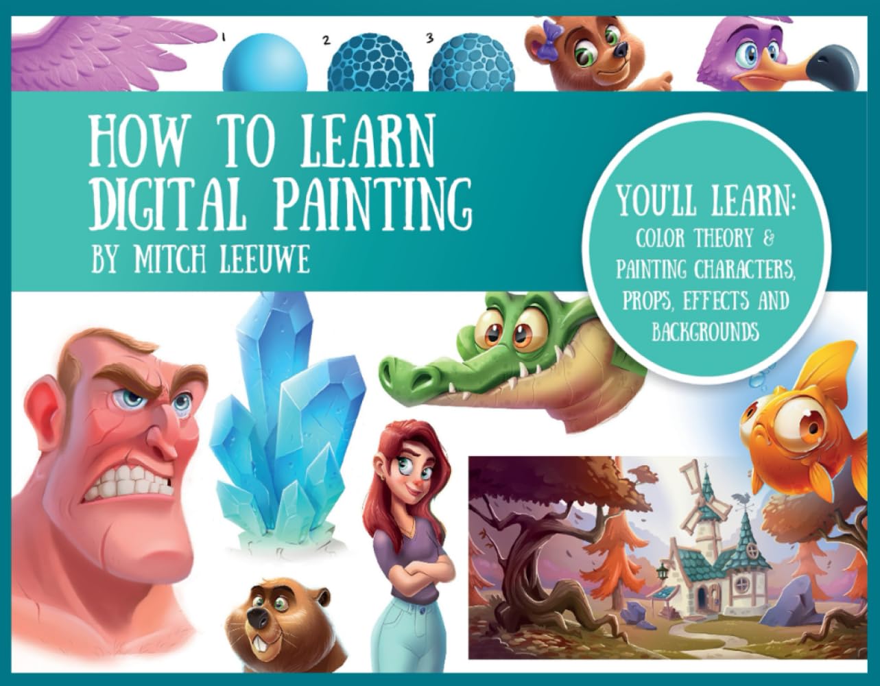 How to Learn Digital Painting (Mitch Leeuwe) baixar livro de graça
