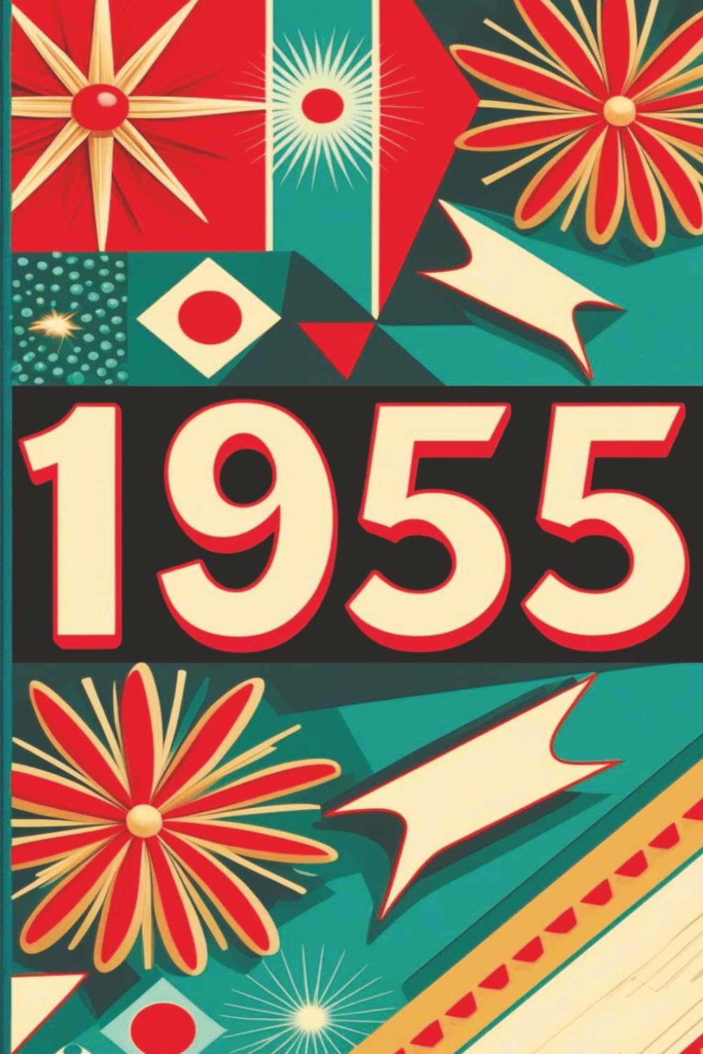 ler totalmente 1955 Journal -Retro Mid-Century Style: Makes a Great Gift for Birthdays, Holidays, Baby Boomers Blank Lined Notebook 6x9" 110 Pages