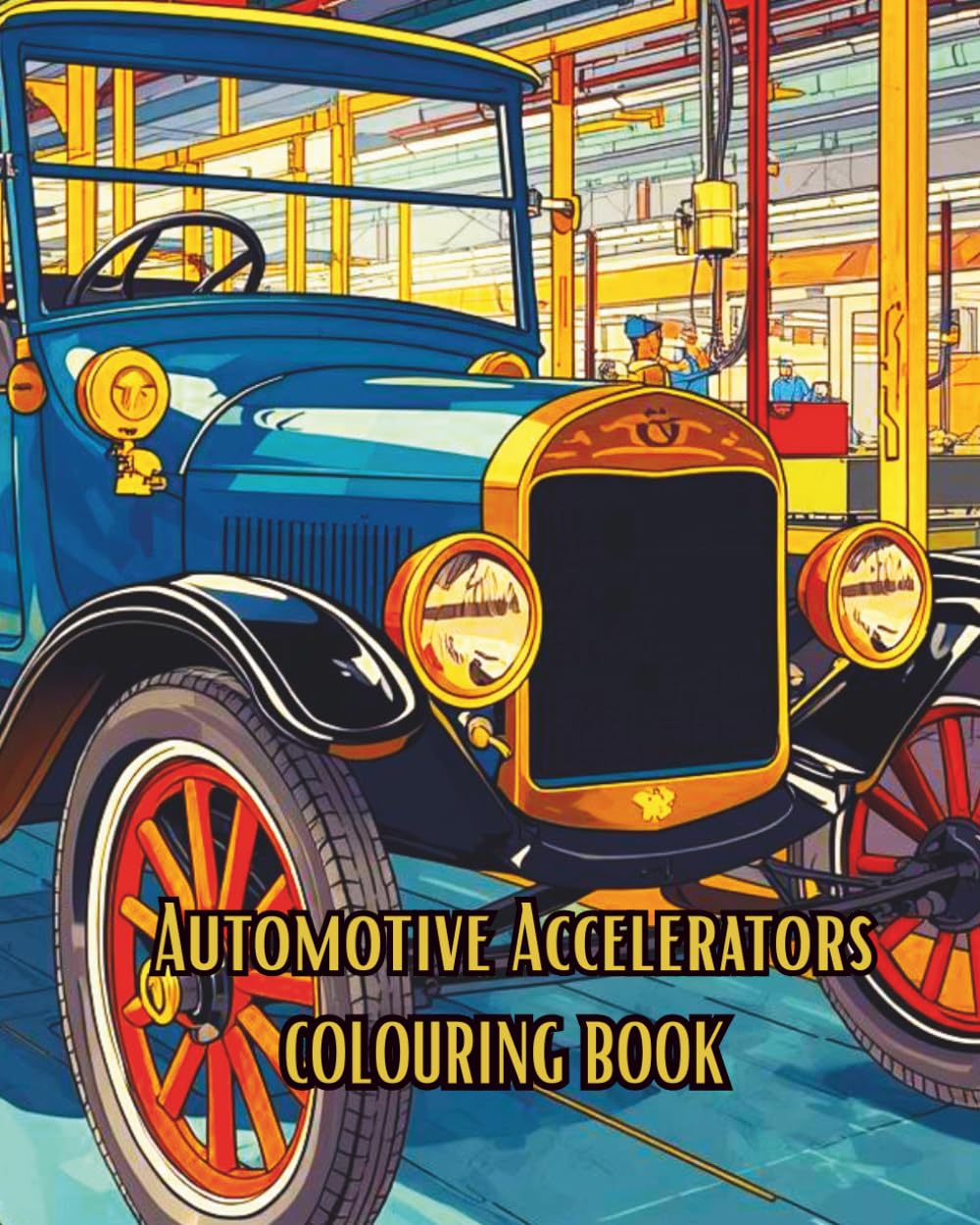 Automotive Accelerators: Automotive Accelerators Colouring book. (Cars for enthusiasts, Muscle Cars, Hot Rods and Torrid Roadsters.) baixar o livro de graça