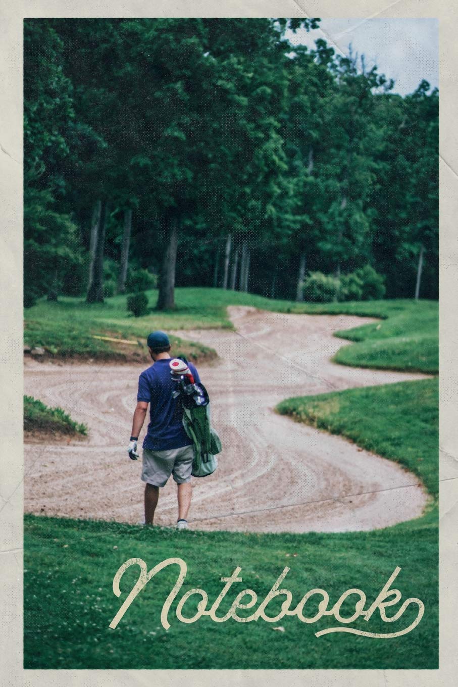 ler totalmente Notebook: Golfer Bag Convenient Composition Book Journal Diary for Men, Women, Teen & Kids Vintage Retro Design for Golf Caddy Scholarship Notes