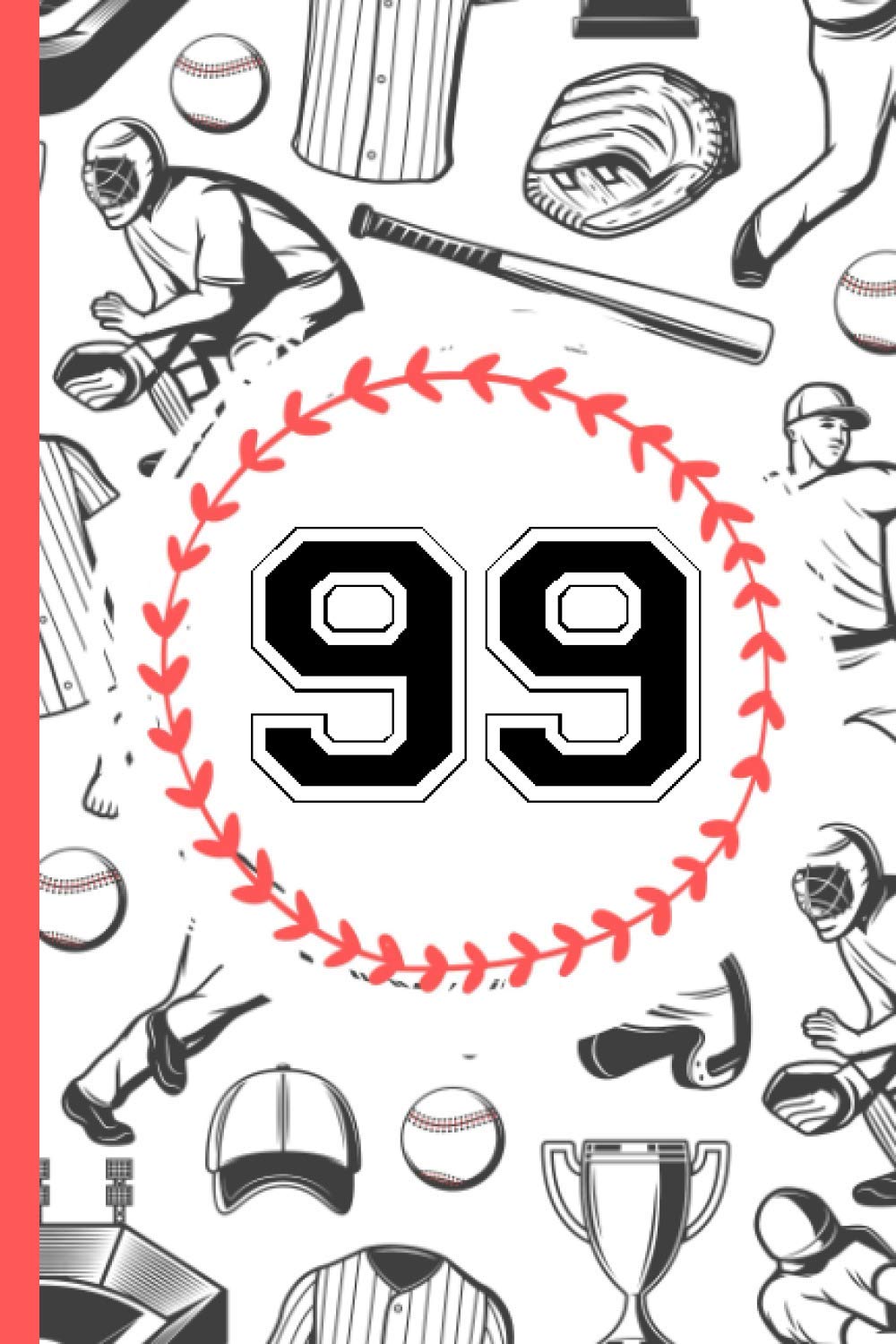 99 Notebook Journal: Baseball Journal for Boys Monogram Jersey Number 99 Ninety Nine,Wide Ruled Composition Baseball Notebook,110 Pages, 6x9 Inch, Baseball Jersey 99 Ninety Nine baixar livro de graça