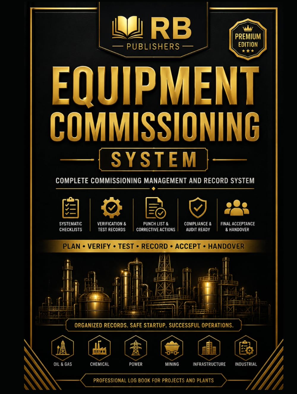 Equipment Commissioning System: Professional Record Book for Equipment Registration, Commissioning Checklists, Verification & Testing Records, Punch... Documentation Control & Operational Handover baixar o livro de graça