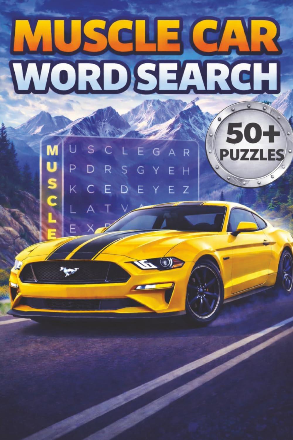 ler totalmente Muscle Cars Word Search: 50+ Easy-to-Read Puzzles for Classic Car Lovers