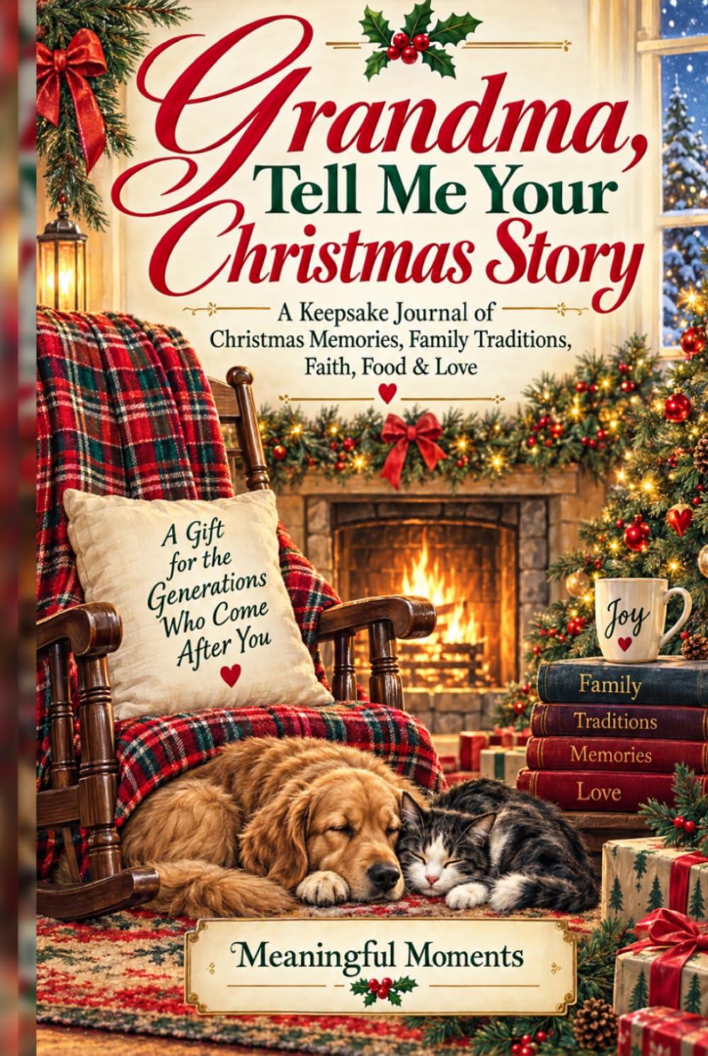 capítulo por capítulo baixar Grandma, Tell Me Your Christmas Story: A Keepsake Journal of Christmas Memories, Family Traditions, Faith, Food & Love