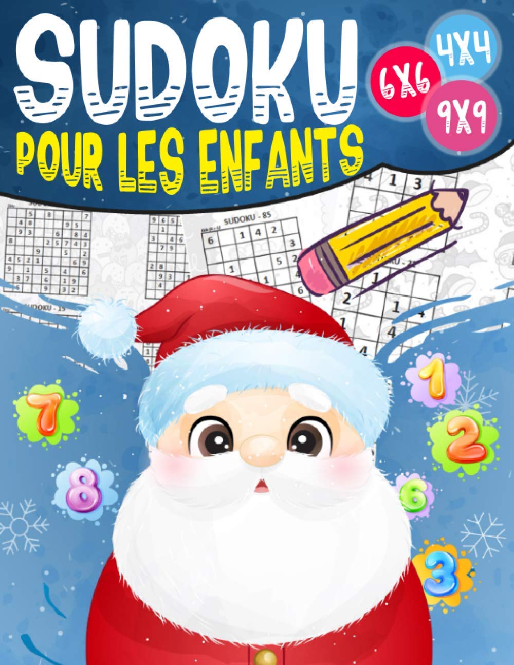 Sudoku pour les enfants: 270 grilles 4x4,6x6 et 9x9 niveau facile, moyen et difficile, avec instructions et solutions, Pour garçons et filles baixar livro de graça