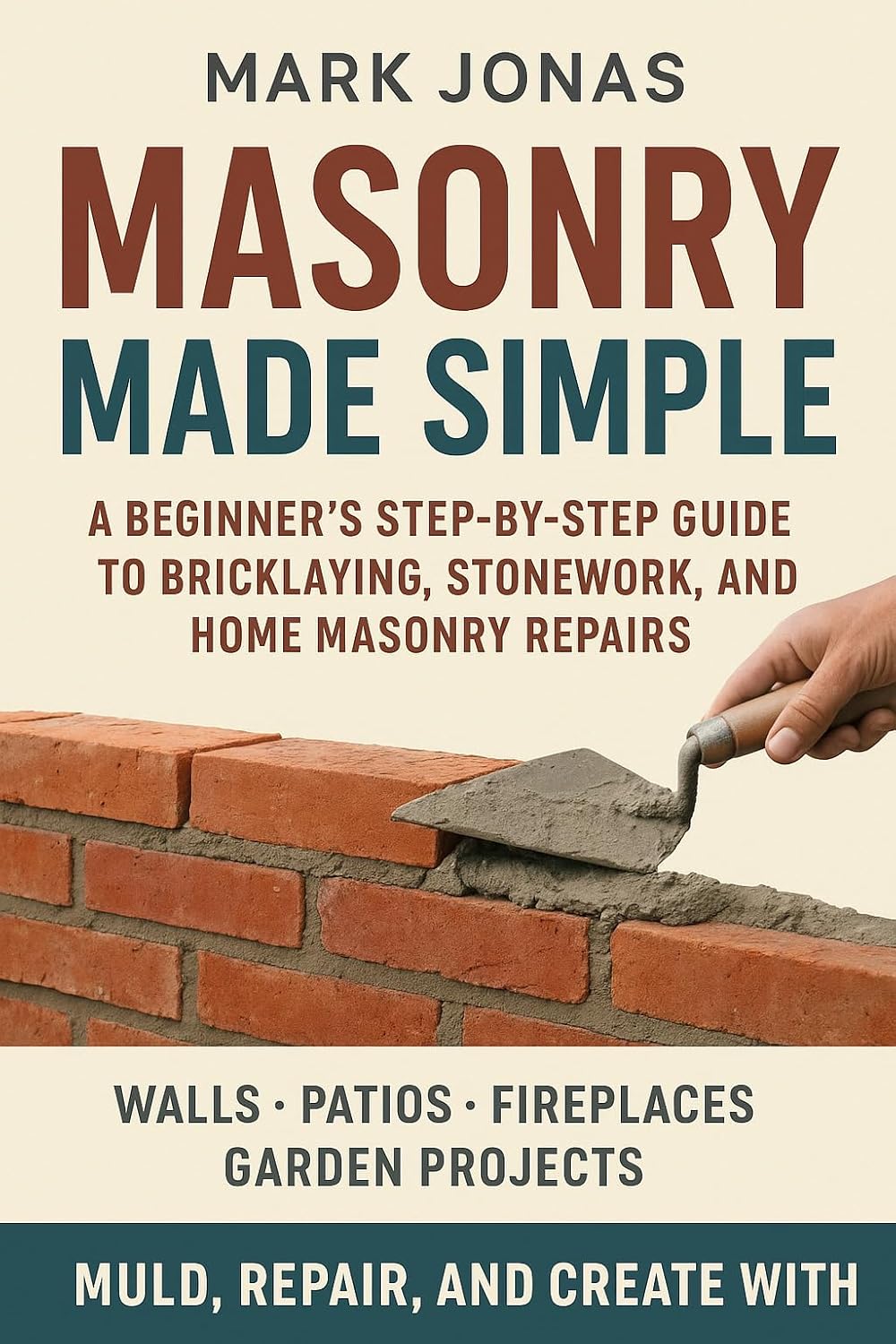 Masonry Made Simple: A Beginner’s Step-by-Step Guide to Bricklaying, Stonework, and Home Masonry Repairs for Walls, Patios, Fireplaces, and Garden Projects... and Expert Tips (English Edition) baixar livro de graça