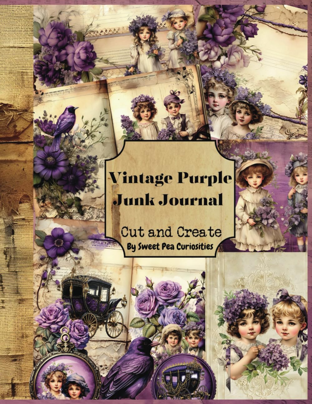 Vintage Purple Junk Journal: Cut and Create baixar o livro de graça